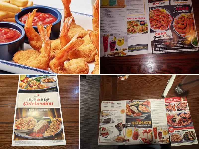 Red Lobster Menu