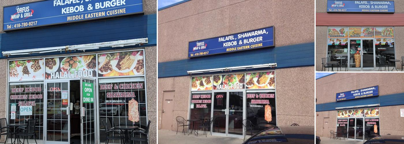 Orfus wrap and grill