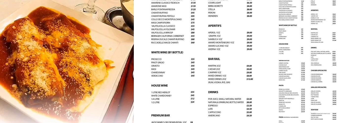 Mirra's Place Menu