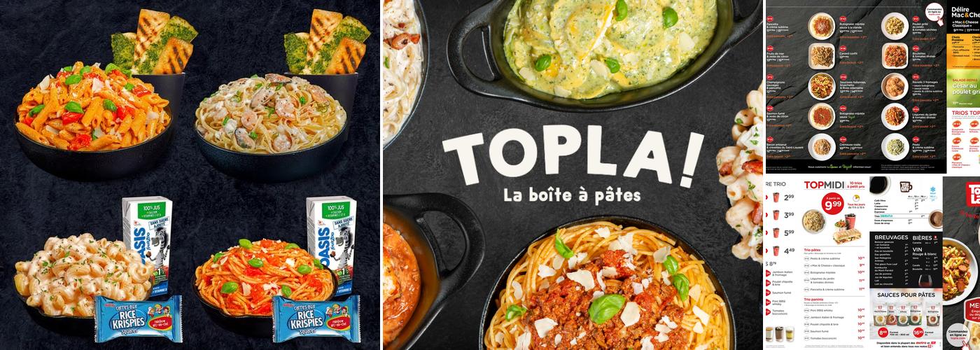 Topla! Menu