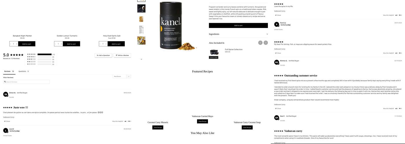 Kanel Menu