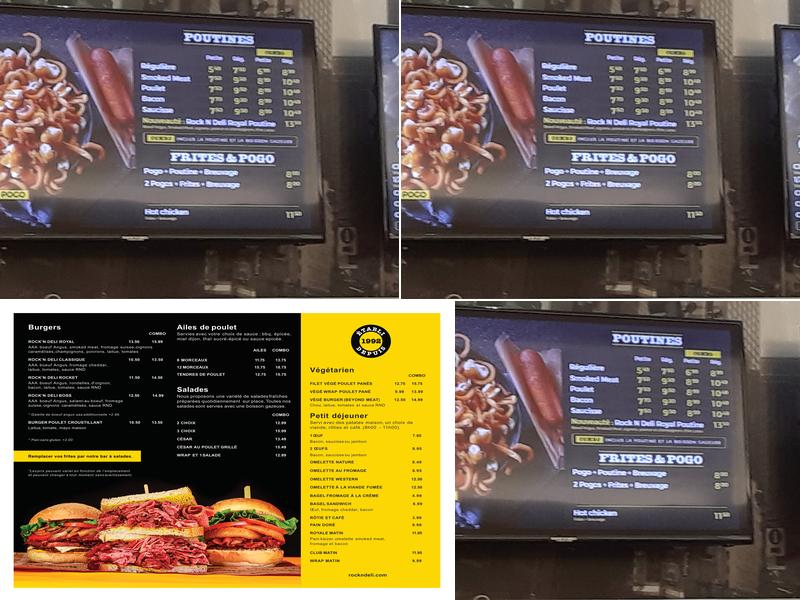 Rock'N Deli Menu