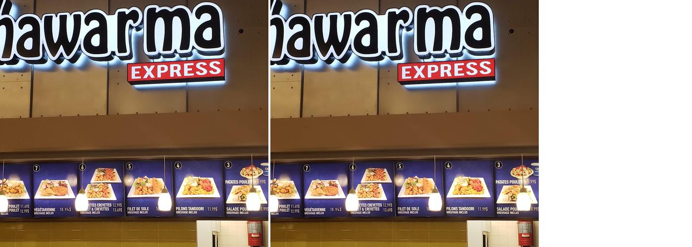 Shawarma Express Menu