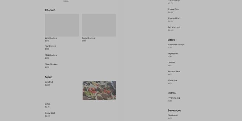 Pepper Shack Menu