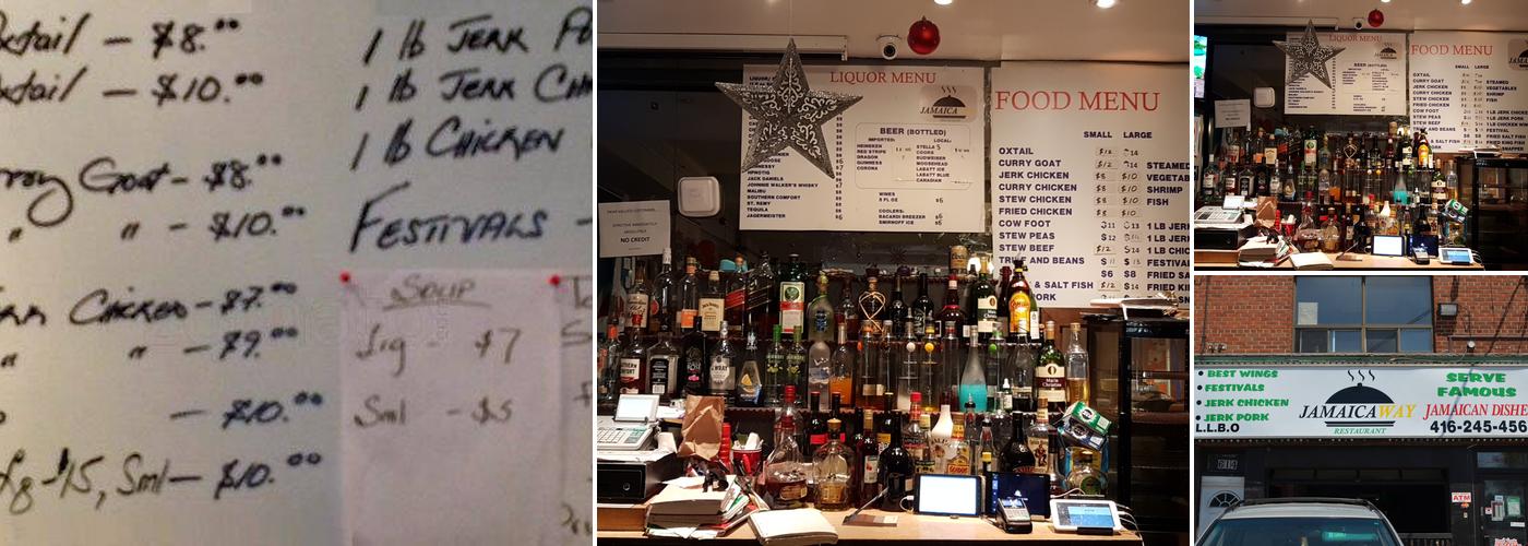 Jamaica Way Restaurant Menu