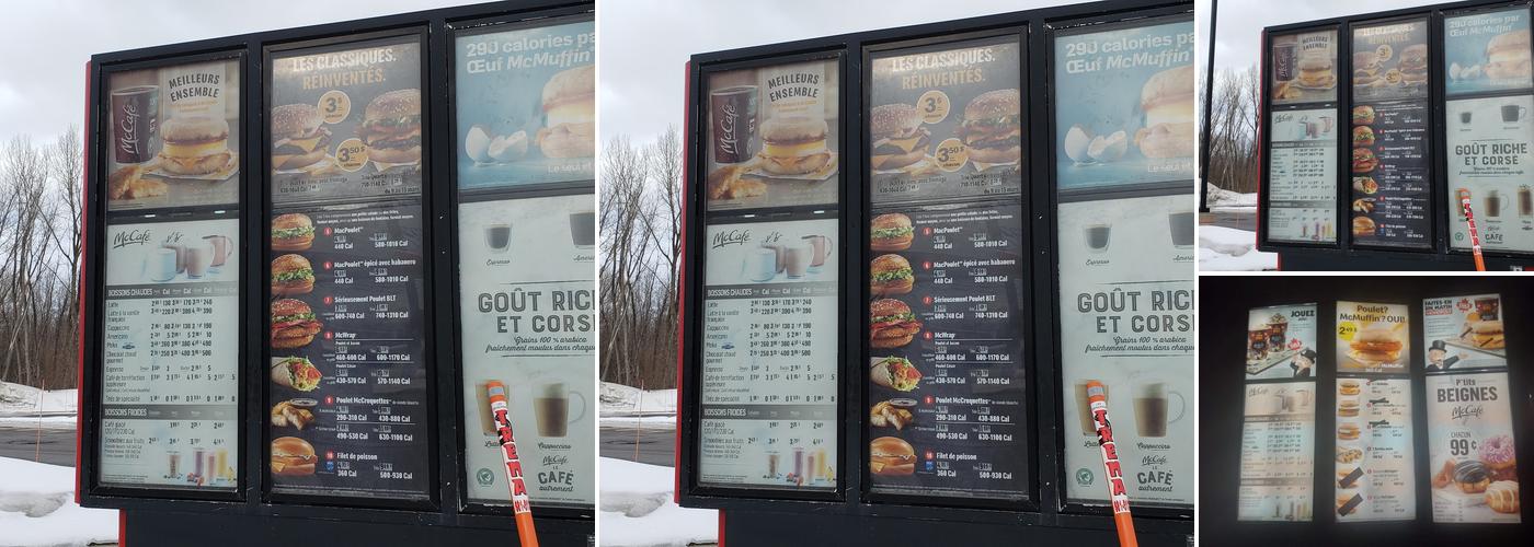 McDonald’s Menu