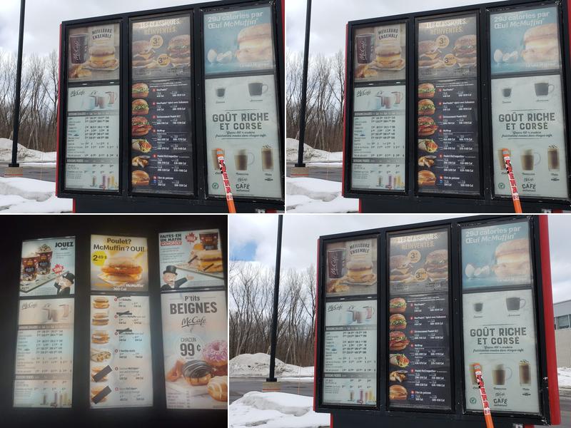 McDonald’s Menu