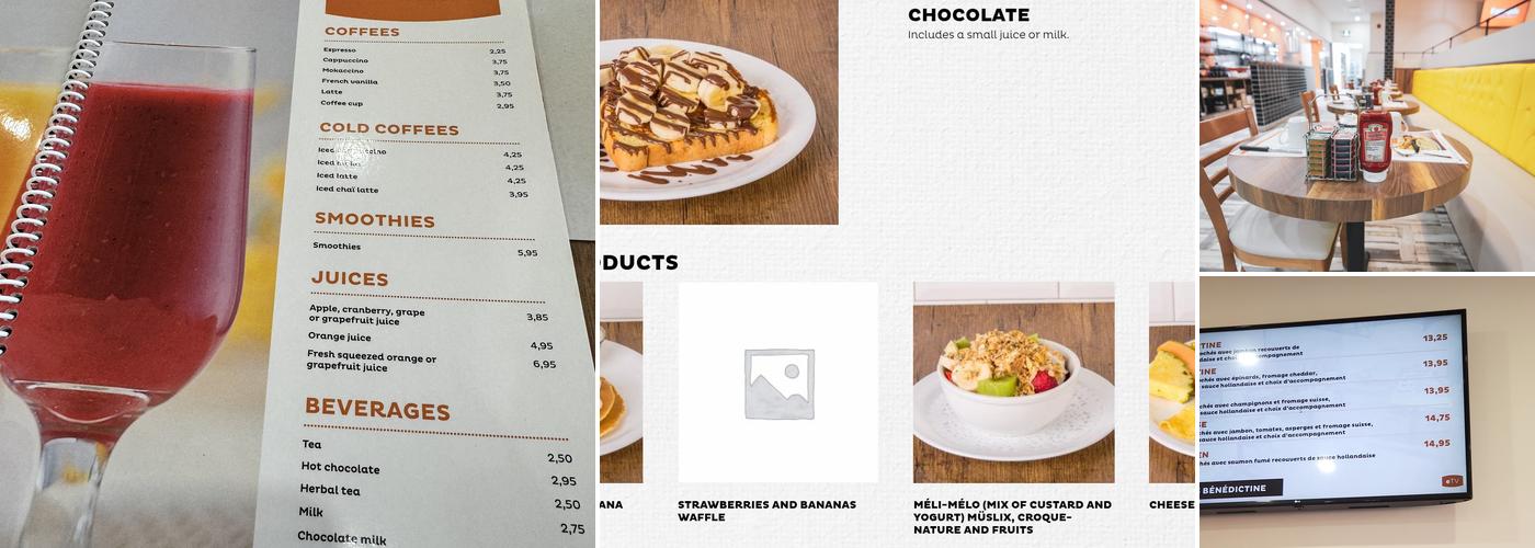 Eggsquis Quebec-Hamel Menu