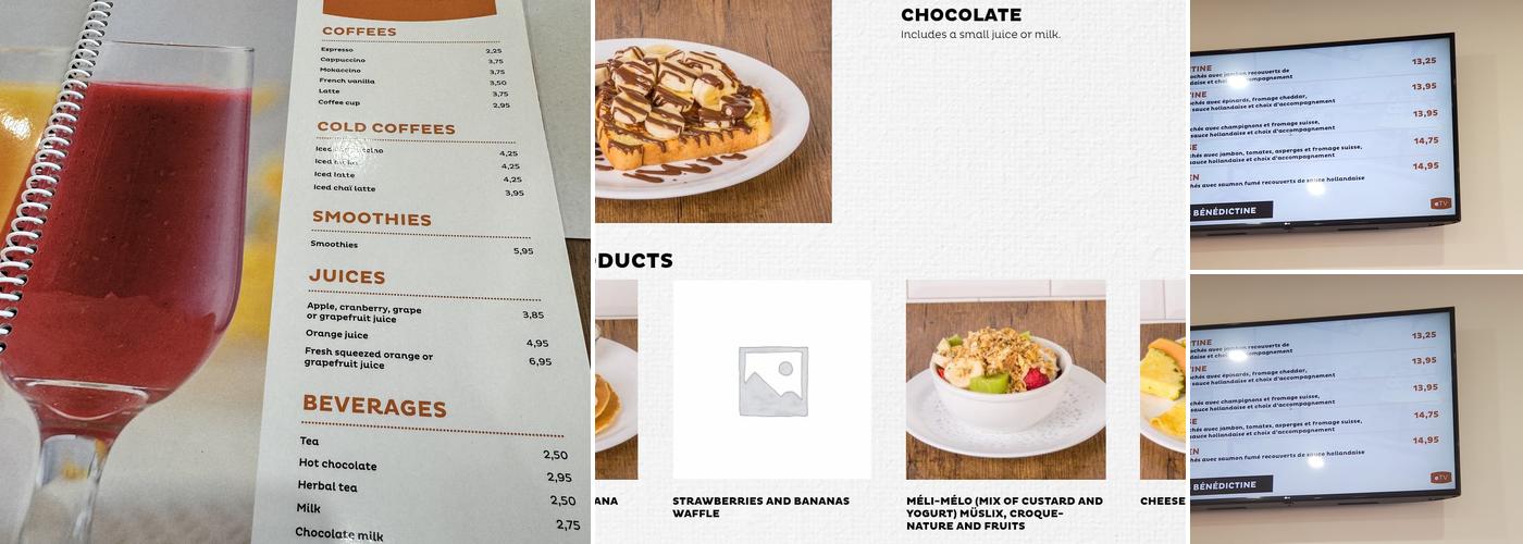 Eggsquis Quebec-Hamel Menu