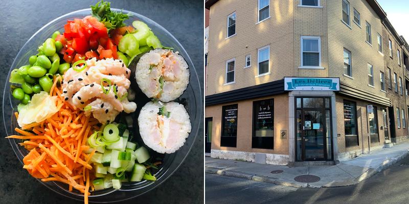 Les Délices de l'Amérique Française Menu