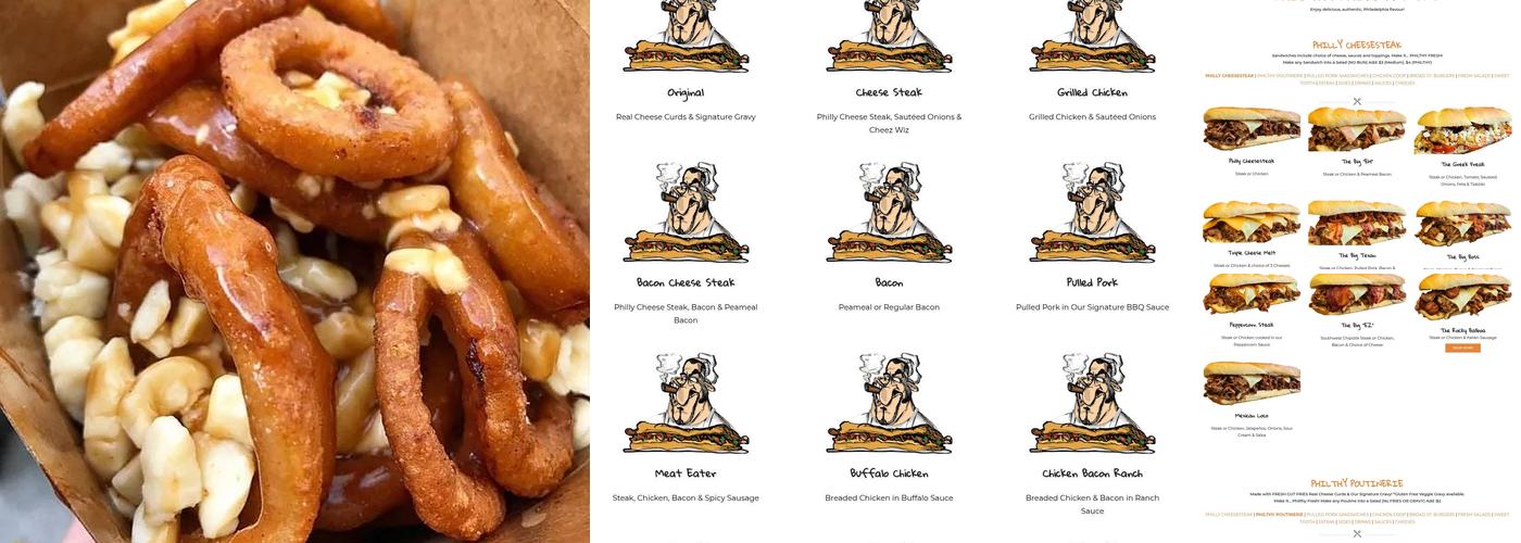 Philthy Philly's Menu