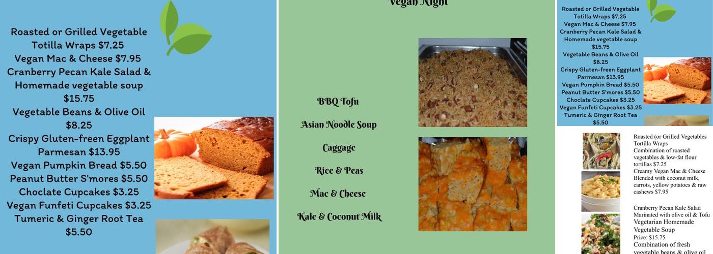 DELIGHTFUL DISHES GLOBAL LLC Menu