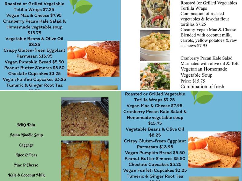 DELIGHTFUL DISHES GLOBAL LLC Menu