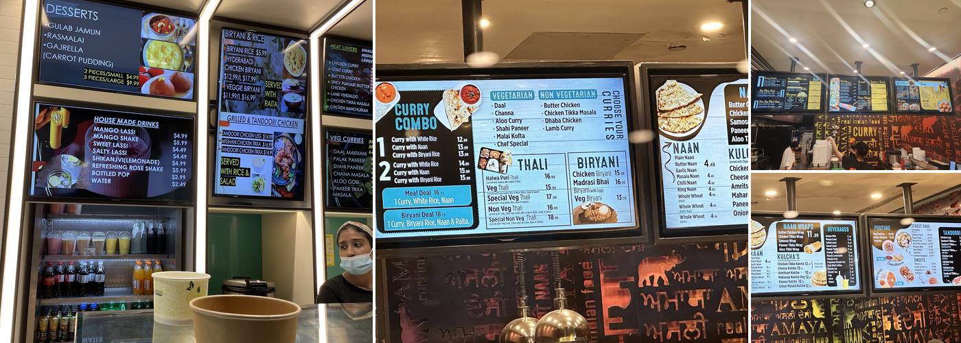 Amaya Menu