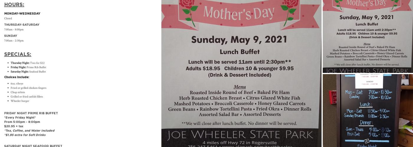 Daniella's in the park Menu