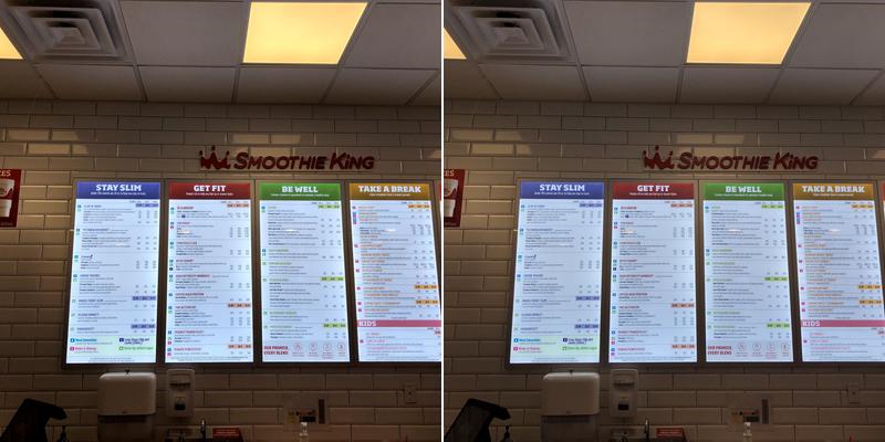 Smoothie King Menu
