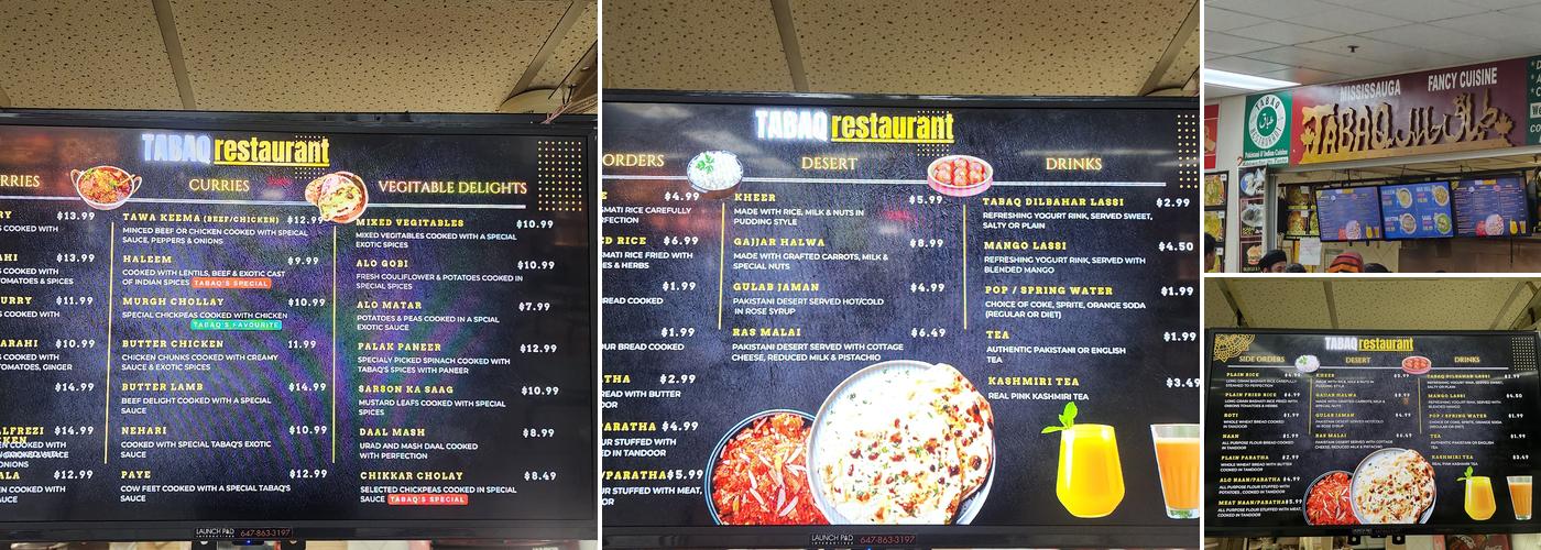 Tabaq Menu