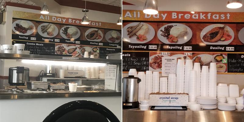 Handaan Filipino Cuisine Menu