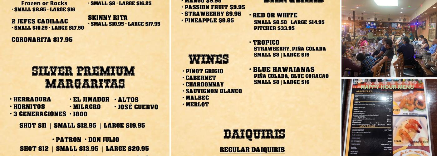 2 Jefes Tex- Mex Menu