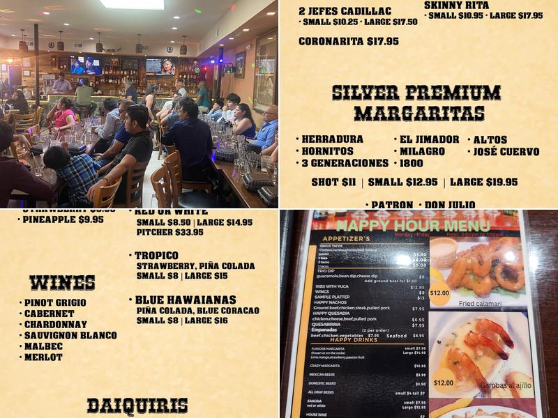 2 Jefes Tex- Mex Menu