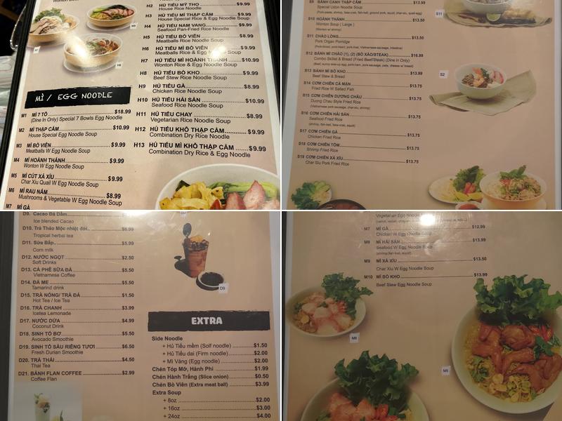 Hu Tieu My Tho - VN Noodle Menu