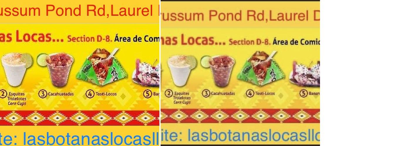 Las Botanas Locas LLC Menu
