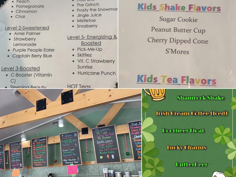 Thunder Nutrition Menu