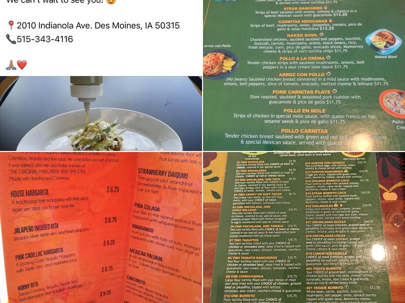 El Molcajete Menu