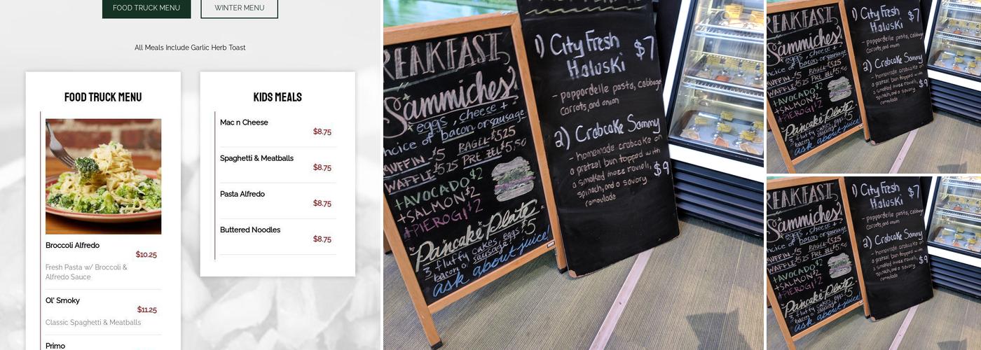 CFP CAFE Menu