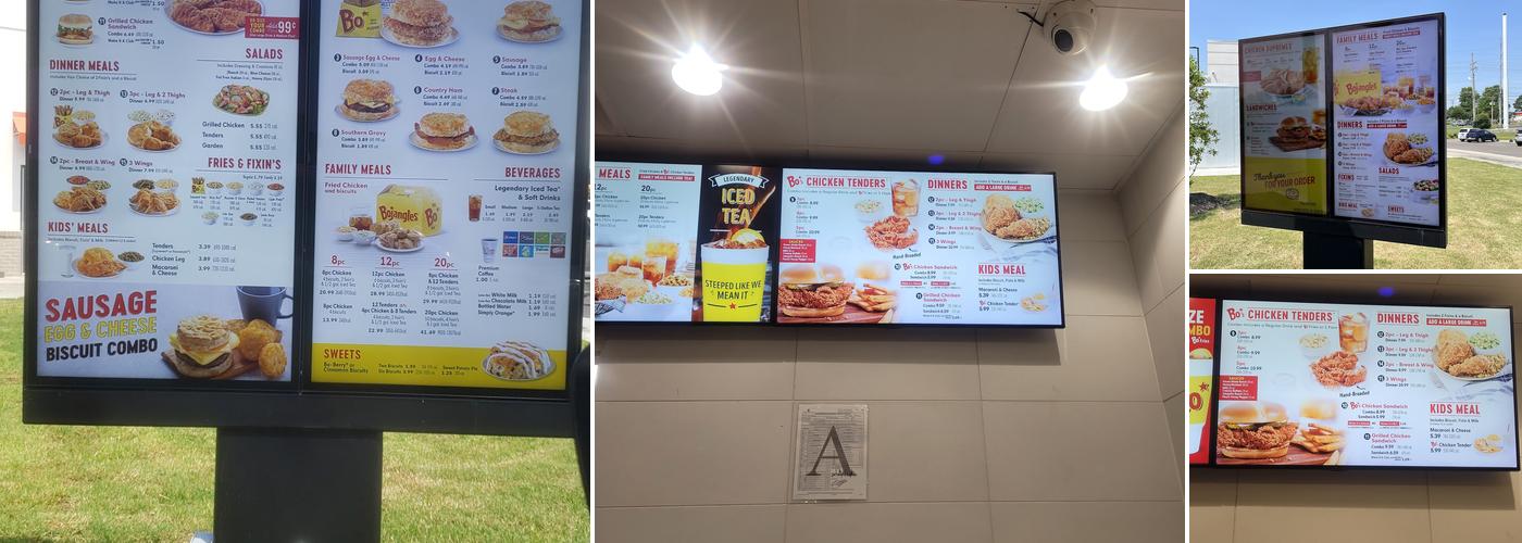 Bojangles Menu