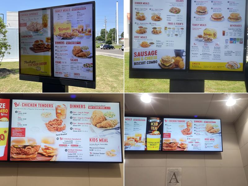 Bojangles Menu