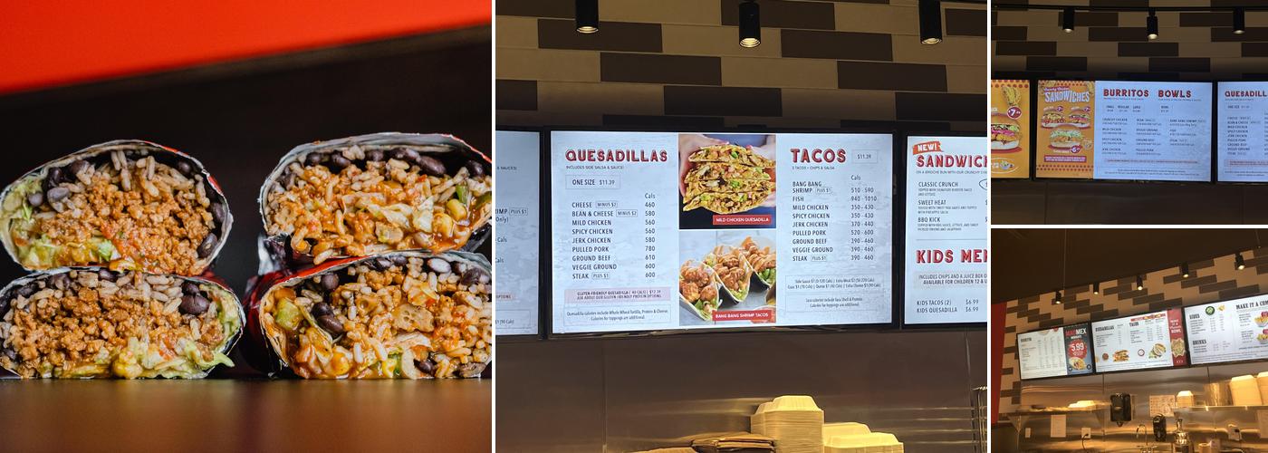 barBURRITO Menu