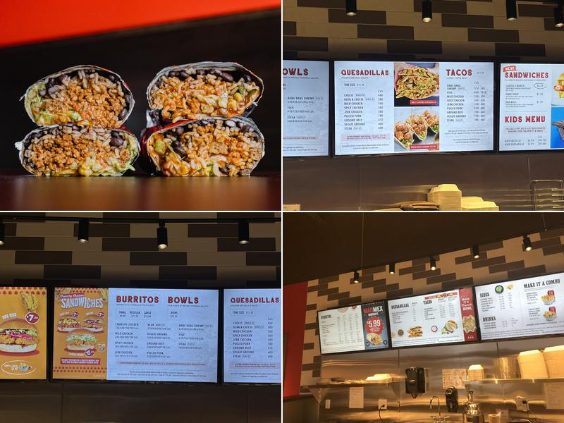 barBURRITO Menu