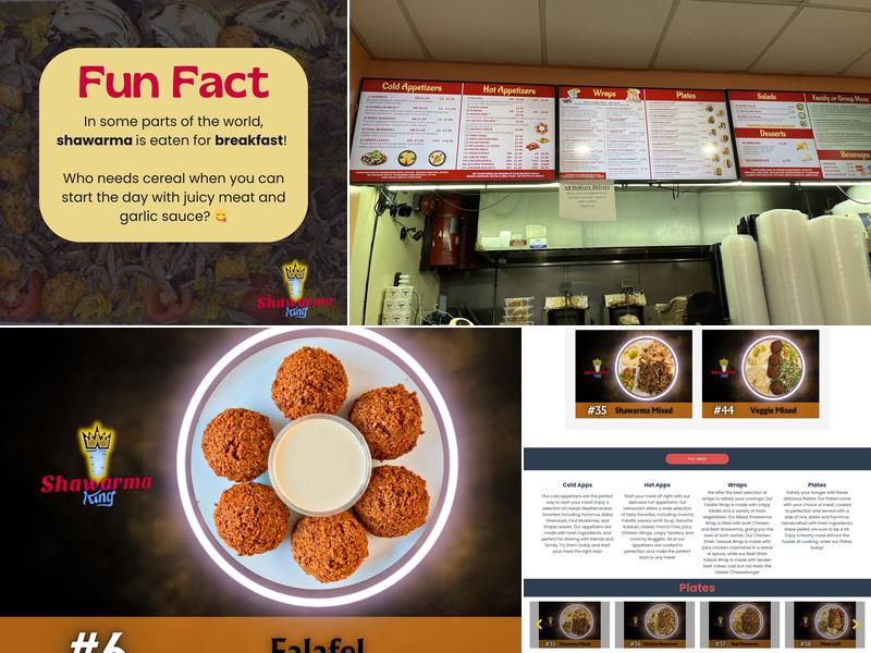 Shawarma king Menu