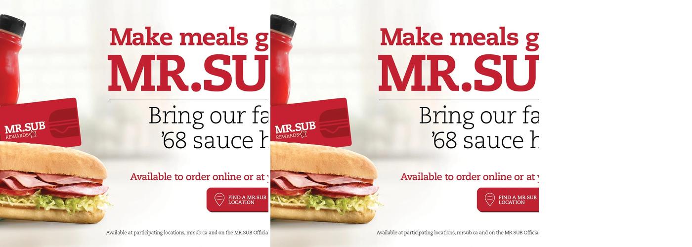 Mr.Sub Menu