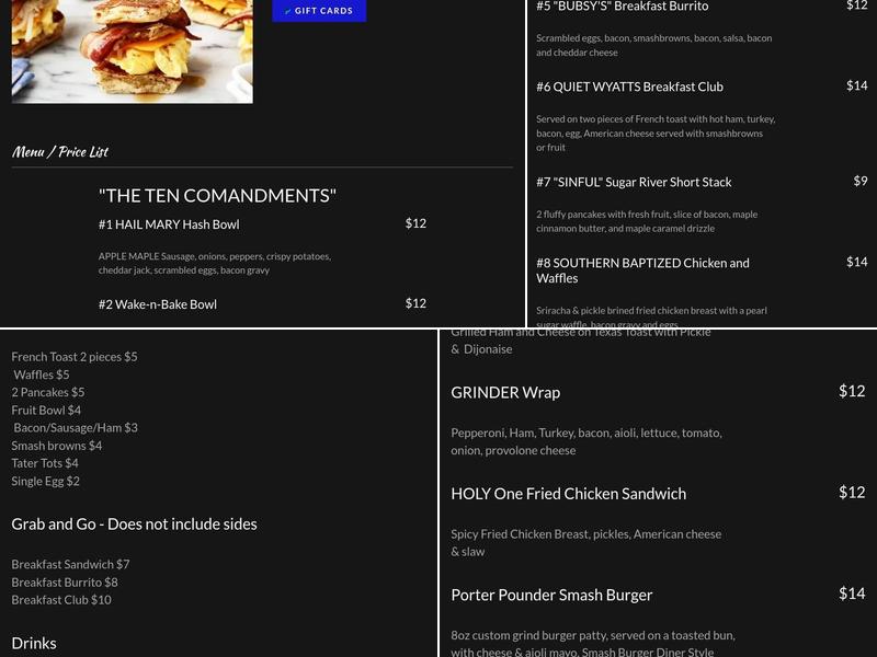 Portcitypop-ups Menu