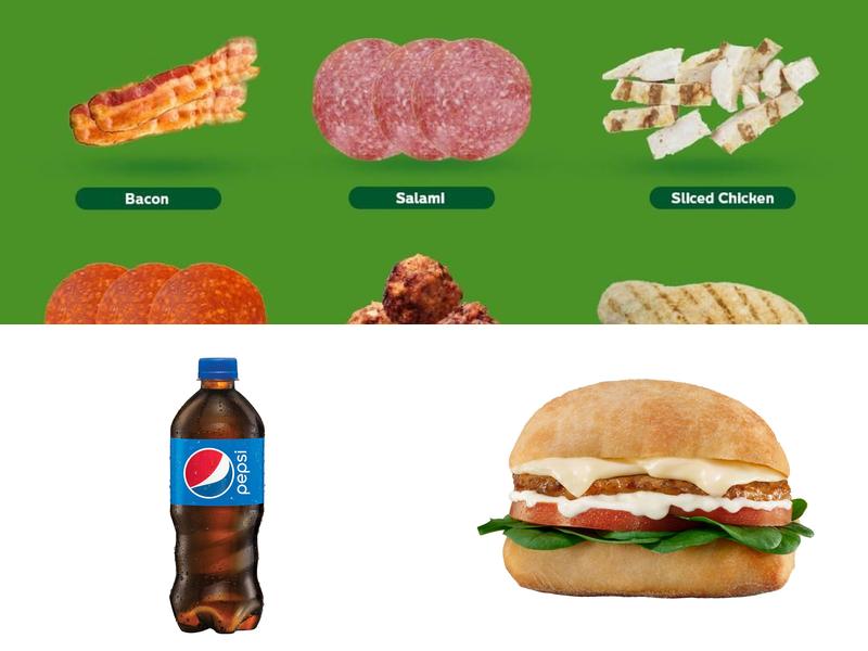Subway Menu