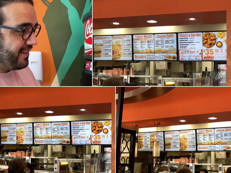 Popeyes Louisiana Kitchen Menu