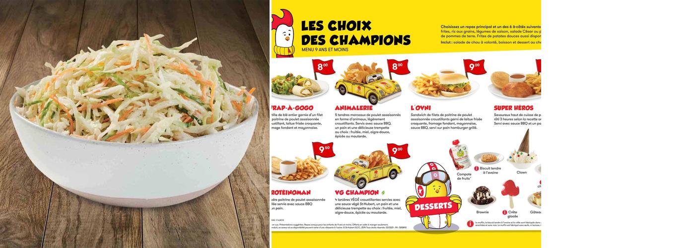 St-Hubert Express Menu