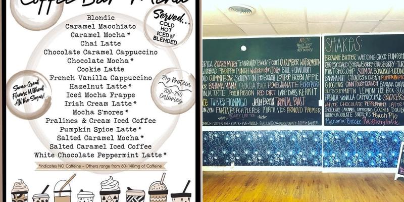 Anchor Nutrition Menu