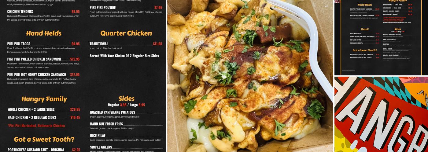 Hangry Chicken Menu