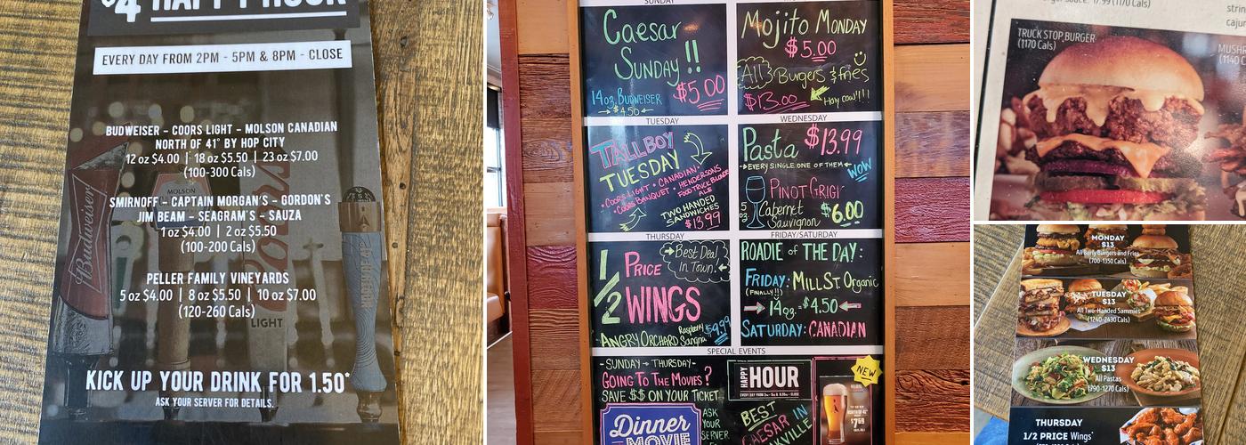 Kelseys Original Roadhouse Menu