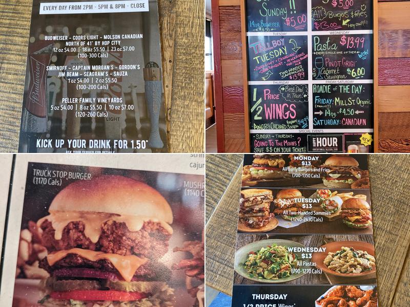 Kelseys Original Roadhouse Menu