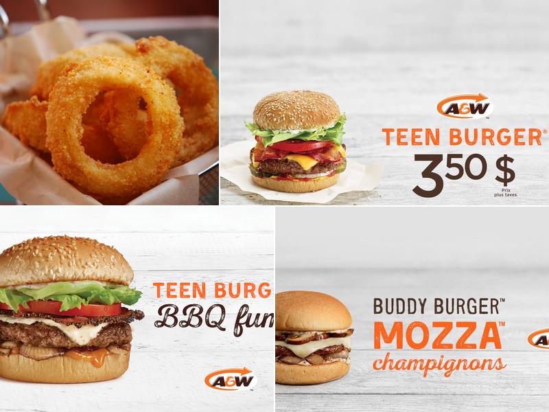 A&W Canada 297 Av. du Moulin, Mont-Laurier