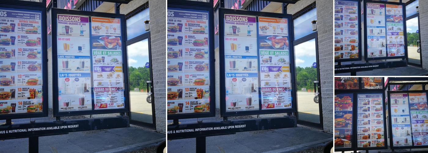 Burger King Menu