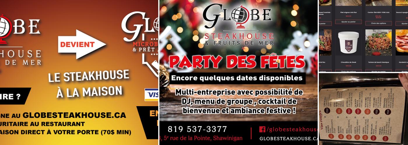 Le Globe Steakhouse Menu