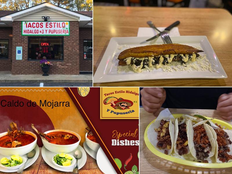 Tacos Estilo Hidalgo #2 y Pupuseria