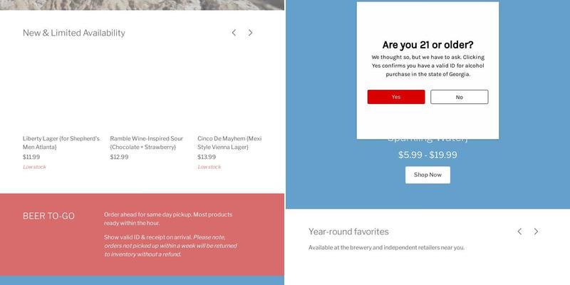 Reformation Brewery (Woodstock) Menu