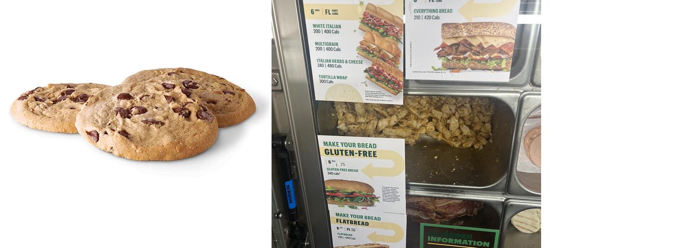 Subway Menu