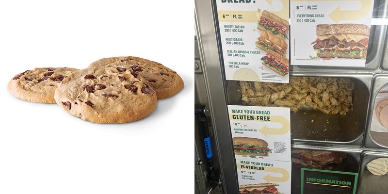 Subway Menu